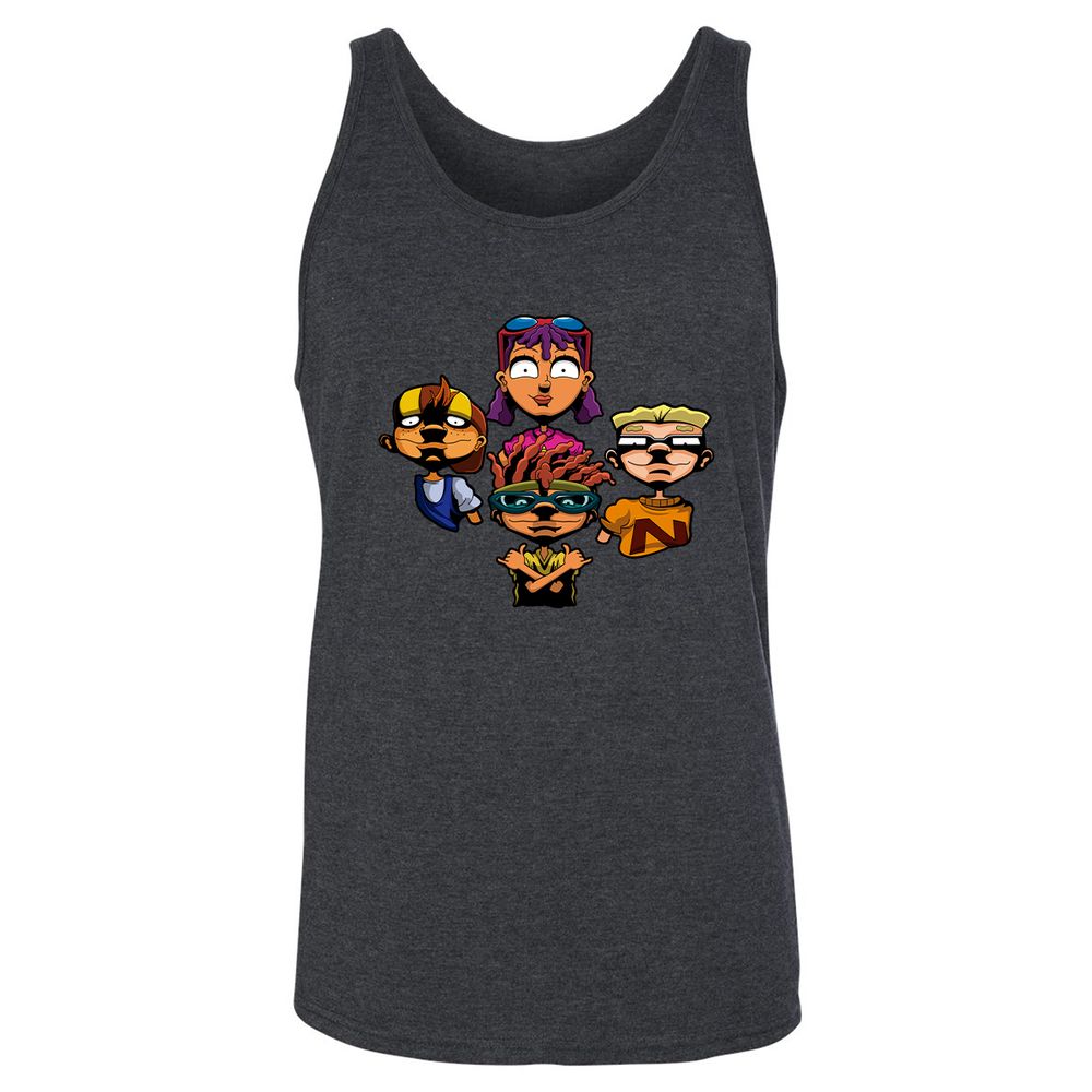 Unisex Jersey Tank - RZ32CSHS - Dark Grey Heather - 6