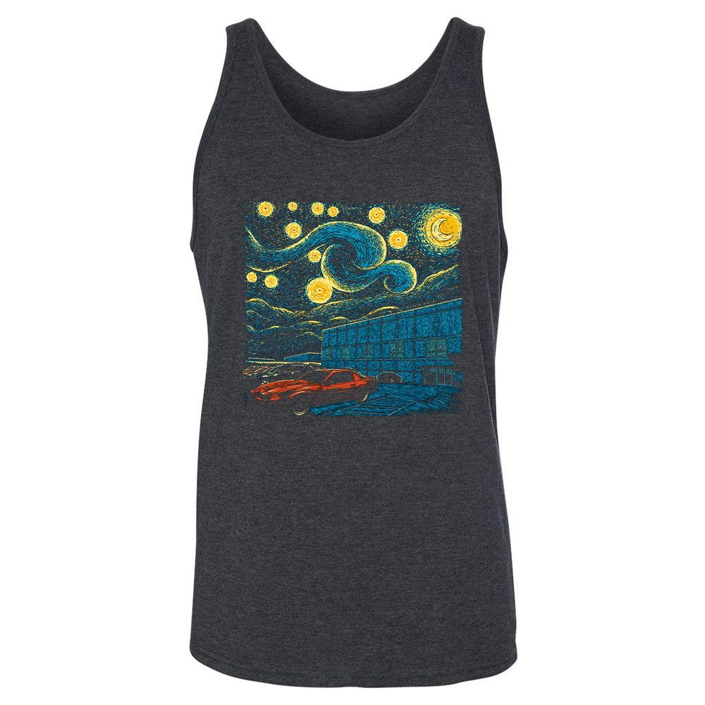 Unisex Jersey Tank - XV4UEAQK - Dark Grey Heather - 6