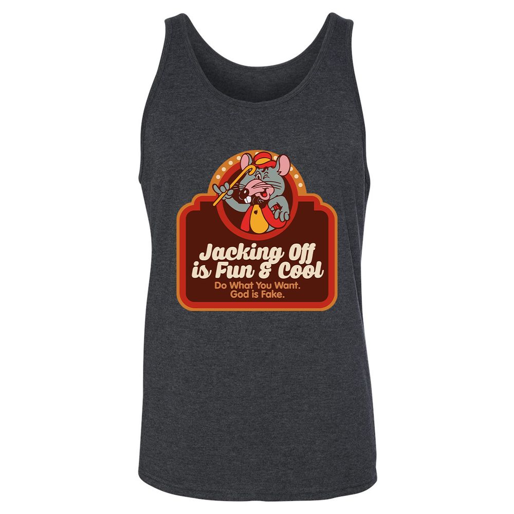 Unisex Jersey Tank - SUJKR6GP - Dark Grey Heather - 6