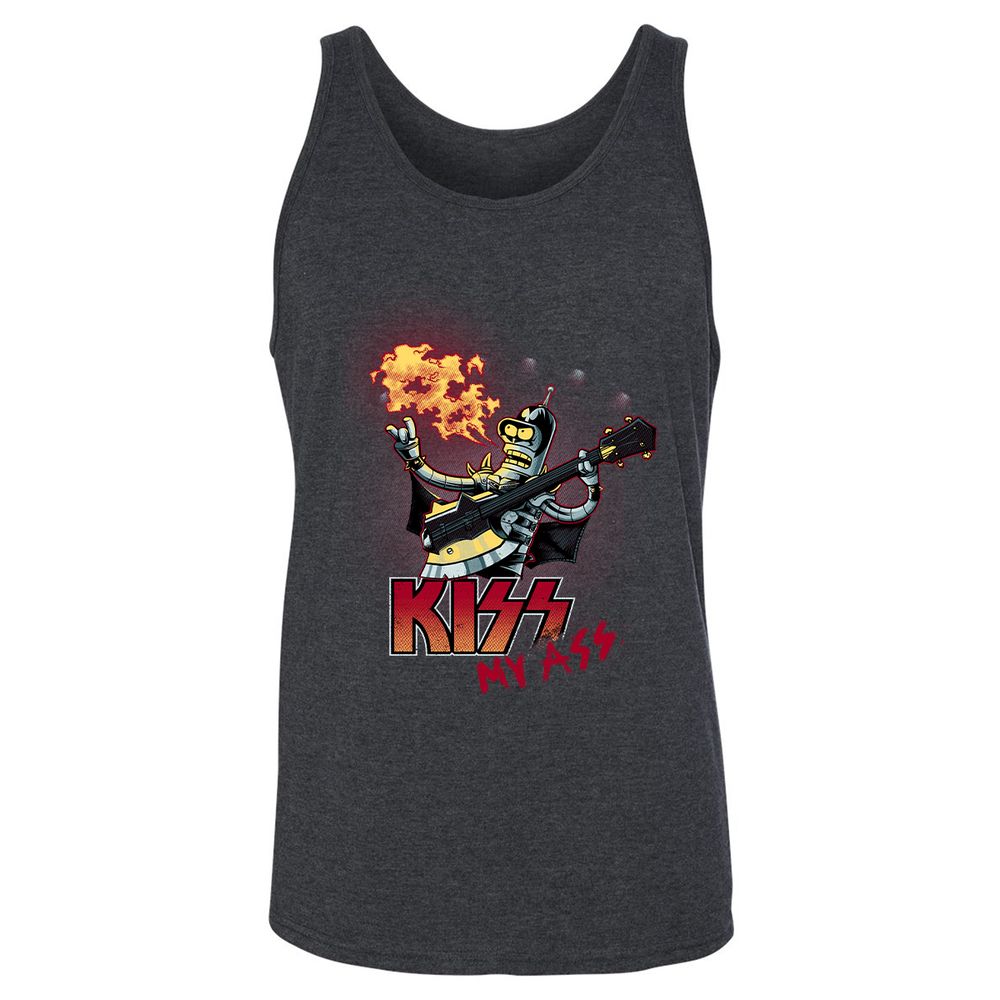 Unisex Jersey Tank - H4R386G8 - Dark Grey Heather - 6