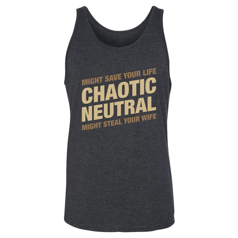Unisex Jersey Tank - 2W7V71NX - Dark Grey Heather - 6