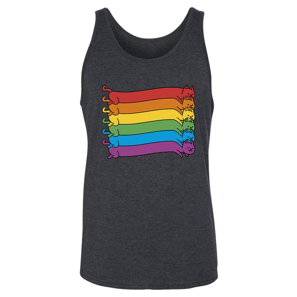 Unisex Jersey Tank - 8QDUSBRT - Dark Grey Heather - 6