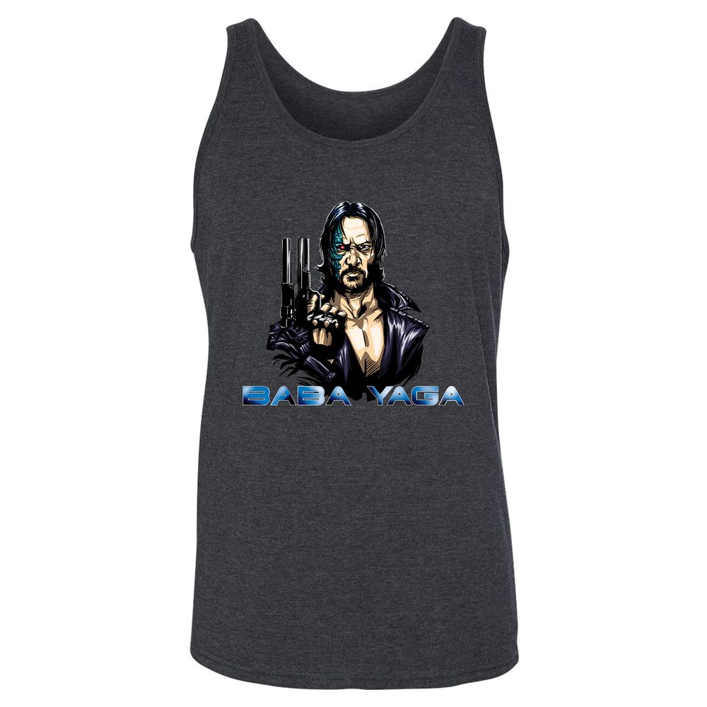 Unisex Jersey Tank - 29NNXETP - Dark Grey Heather - 6