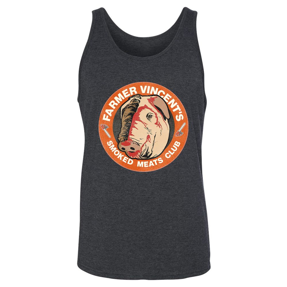 Unisex Jersey Tank - YX6BH6V1 - Dark Grey Heather - 6