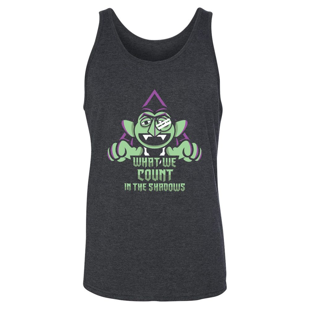 Unisex Jersey Tank - H3RV6SND - Dark Grey Heather - 6