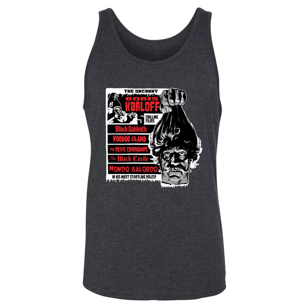 Unisex Jersey Tank - D3HNHBHZ - Dark Grey Heather - 6
