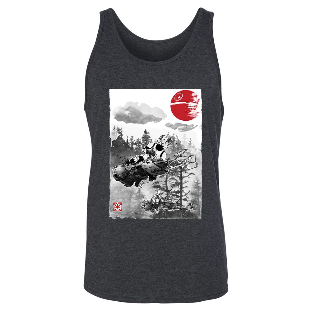 Unisex Jersey Tank - 3DHGG9D5 - Dark Grey Heather - 6