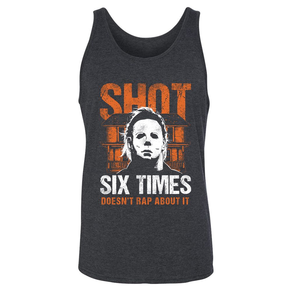 Unisex Jersey Tank - FELMFJT7 - Dark Grey Heather - 6