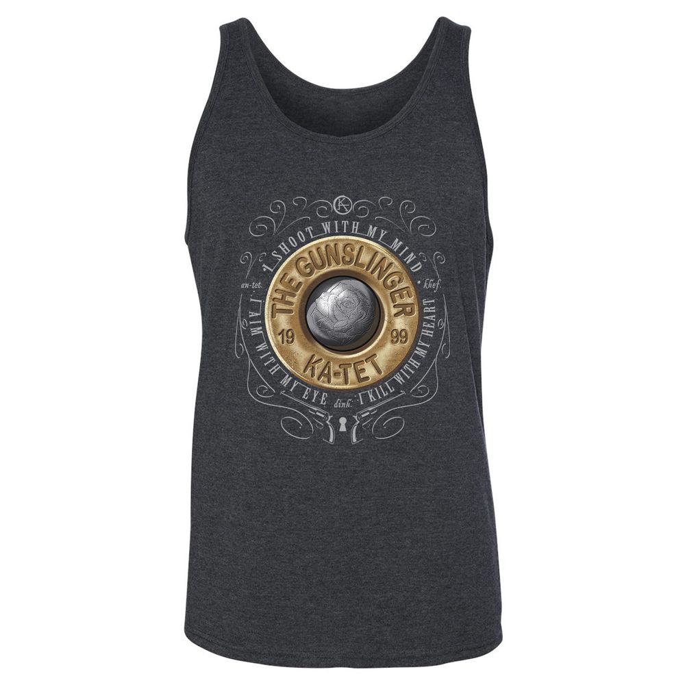 Unisex Jersey Tank - 1ST4ZXBJ - Dark Grey Heather - 6