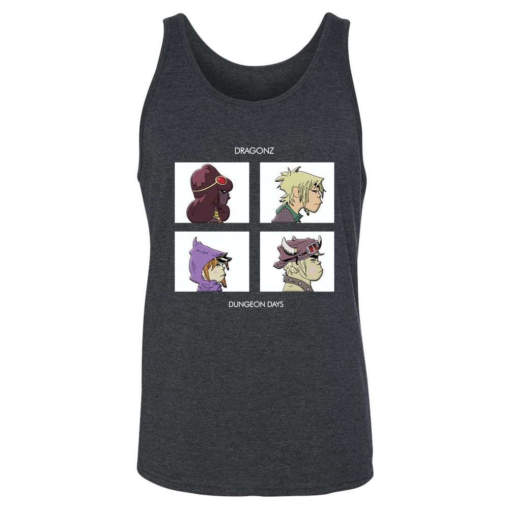 Unisex Jersey Tank - 6A8NJ1GM - Dark Grey Heather - 6