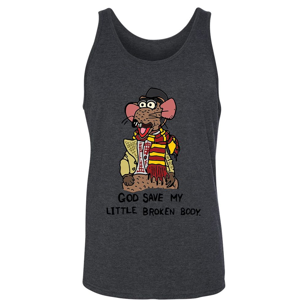 Unisex Jersey Tank - UPKRKM9L - Dark Grey Heather - 6