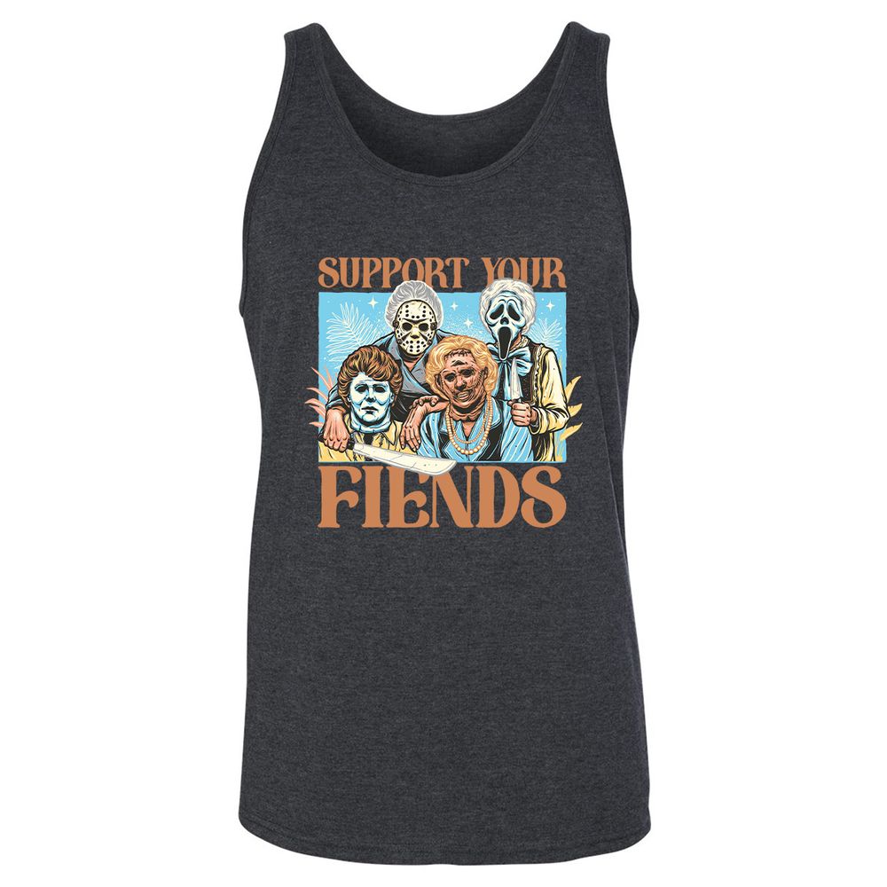 Unisex Jersey Tank - 5LT9NPC1 - Dark Grey Heather - 6