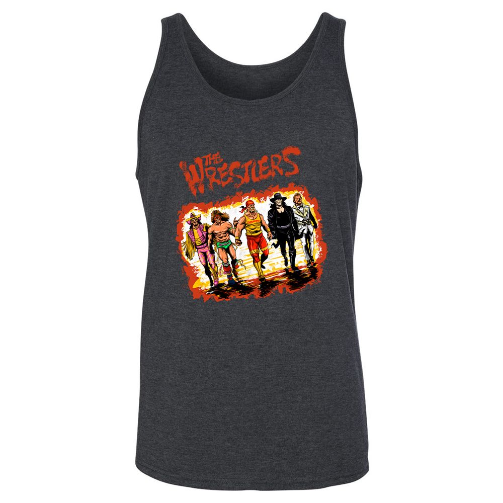 Unisex Jersey Tank - 4M3YA6KA - Dark Grey Heather - 6