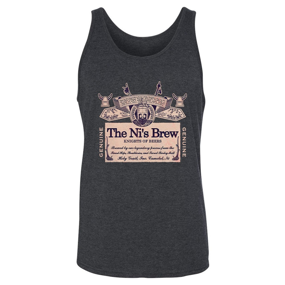 Unisex Jersey Tank - WMPWFBHD - Dark Grey Heather - 6