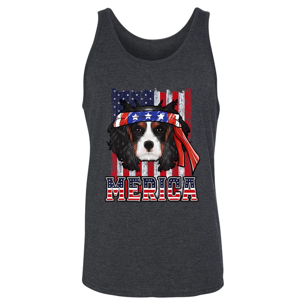 Unisex Jersey Tank - 6CBTEYKF - Dark Grey Heather - 6