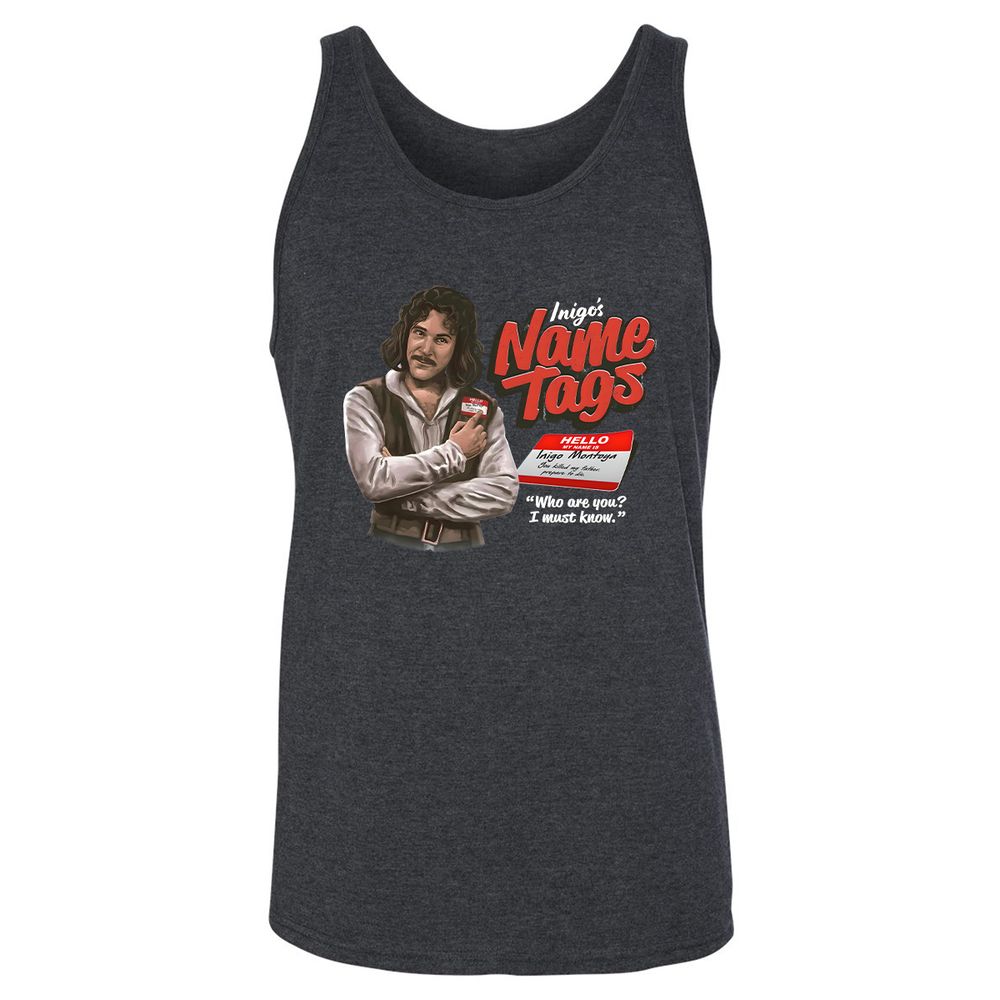 Unisex Jersey Tank - 4JXCJBXM - Dark Grey Heather - 6