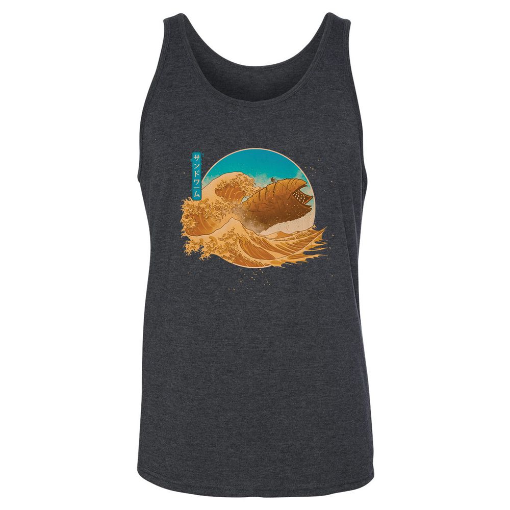 Unisex Jersey Tank - RM7VG2FB - Dark Grey Heather - 6