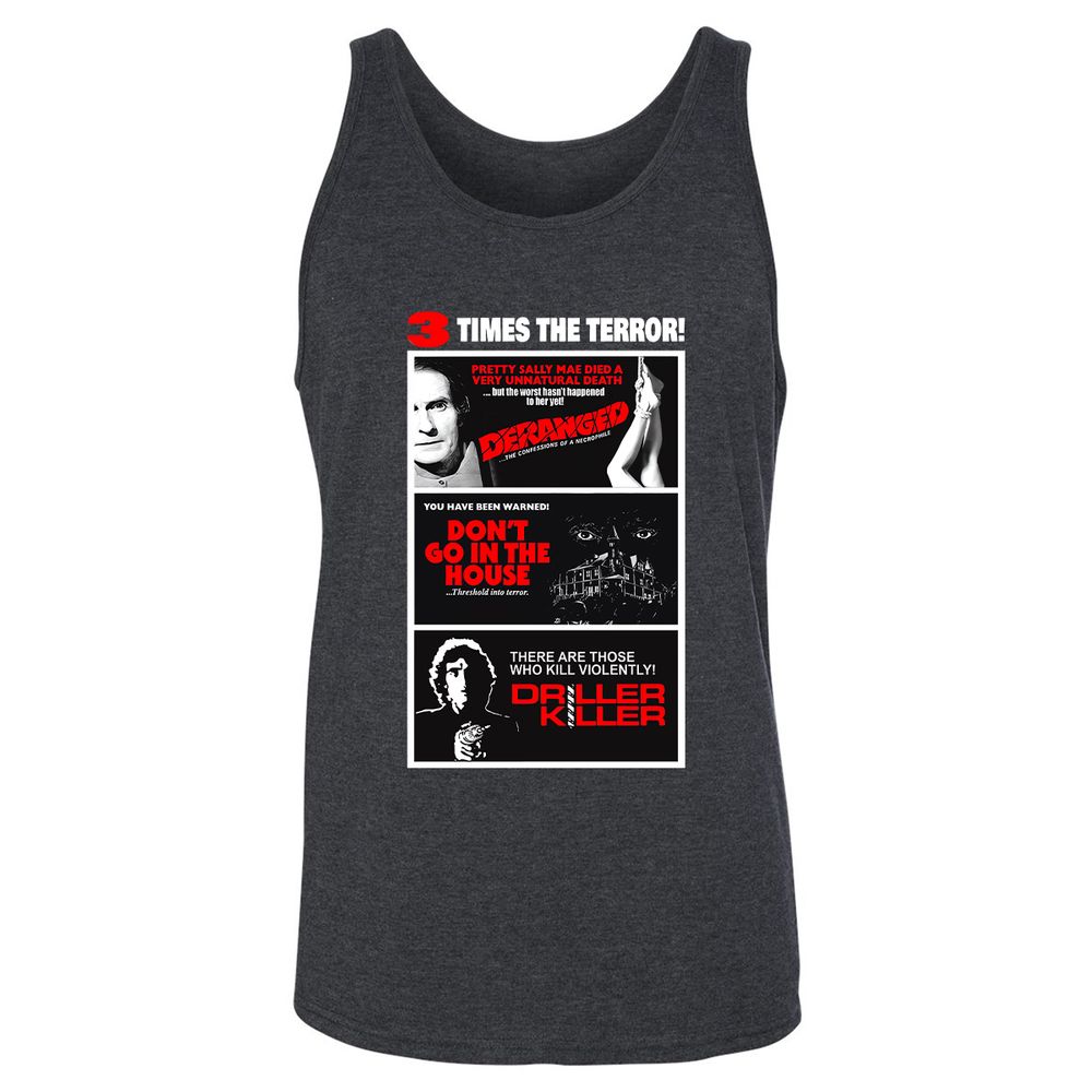 3 Times the Terror - Dark Grey Heather - 6