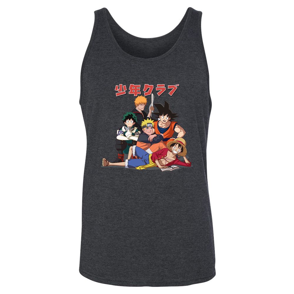 Unisex Jersey Tank - RGU9MHSP - Dark Grey Heather - 6