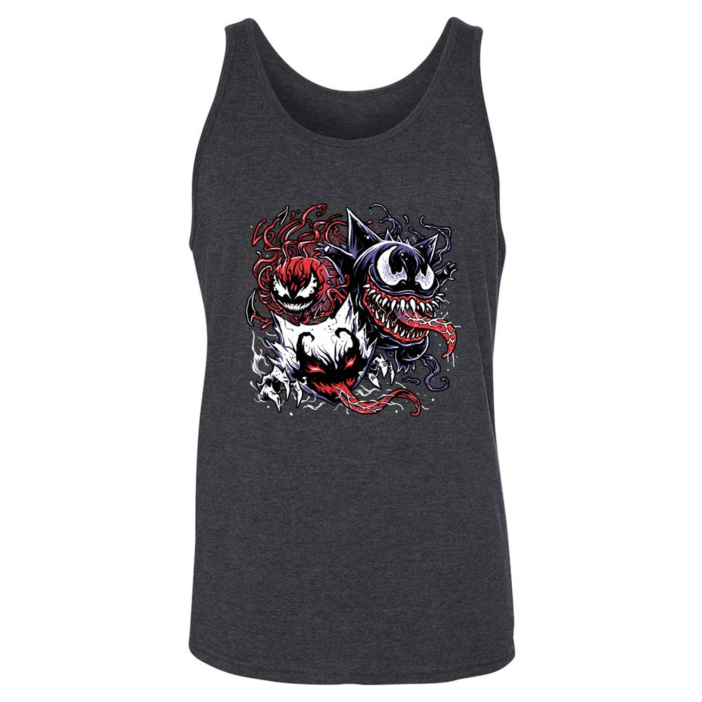 Unisex Jersey Tank - X1W6W4XU - Dark Grey Heather - 6