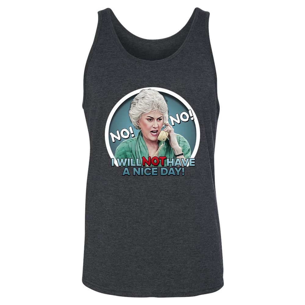 Unisex Jersey Tank - X4L1RA2Q - Dark Grey Heather - 6