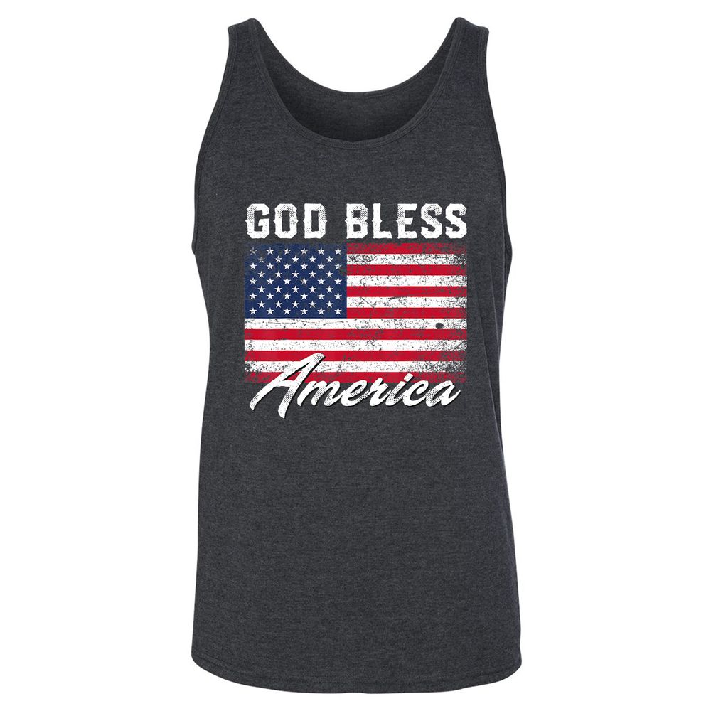 Unisex Jersey Tank - SH66MSA1 - Dark Grey Heather - 6