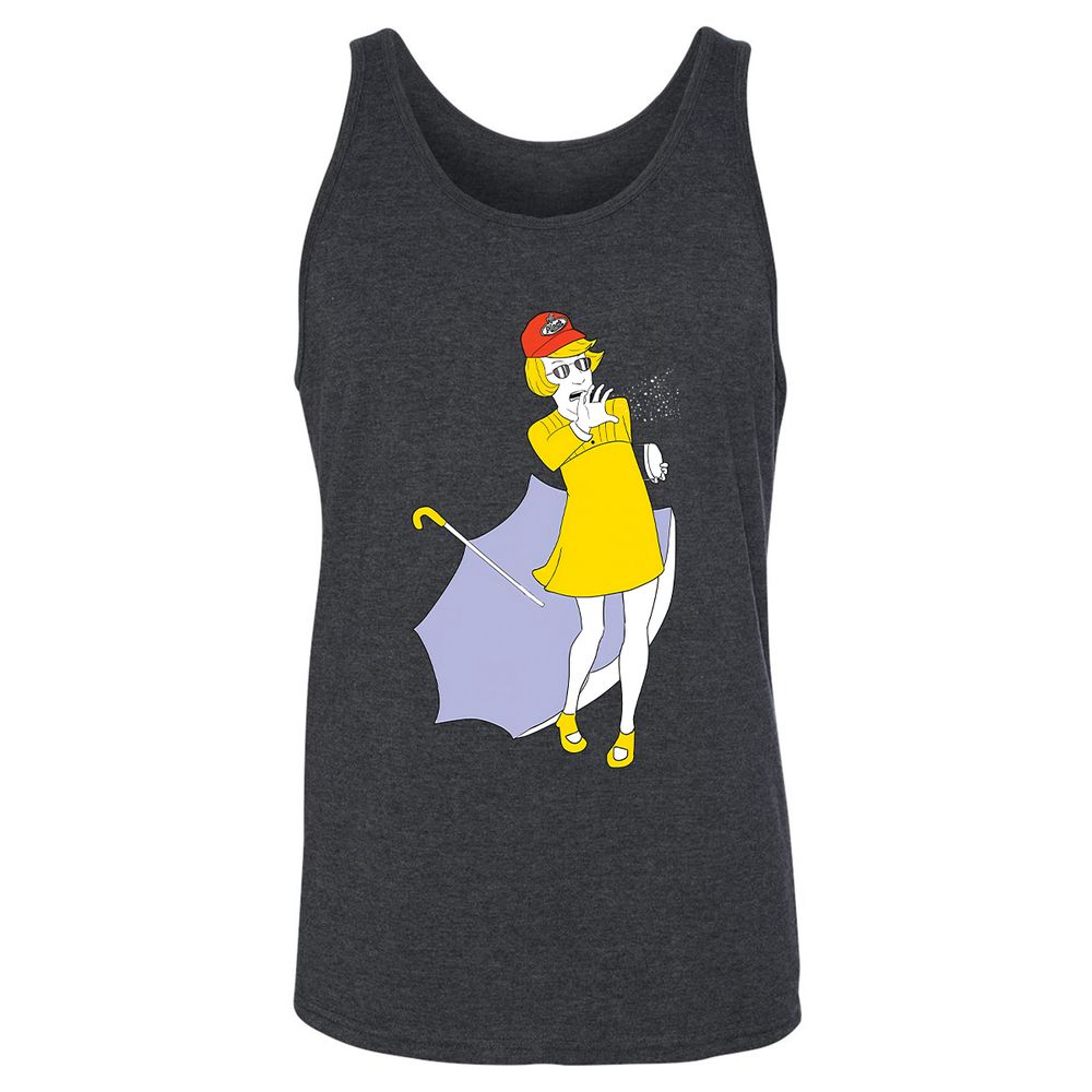 Unisex Jersey Tank - MFRHKZER - Dark Grey Heather - 6