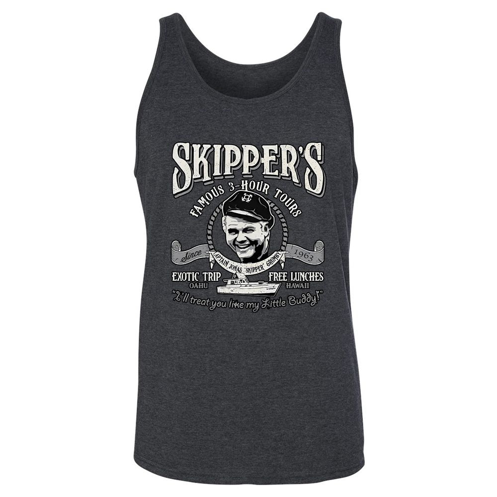 Unisex Jersey Tank - 7GCR97AG - Dark Grey Heather - 6