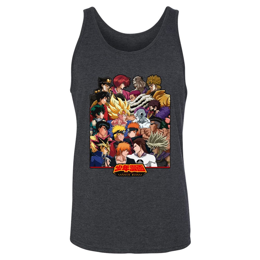 Unisex Jersey Tank - 2CMQZDZH - Dark Grey Heather - 6