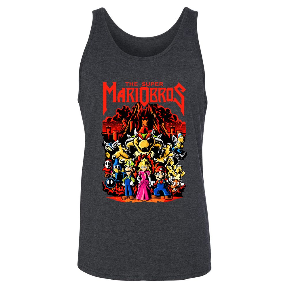 Unisex Jersey Tank - JDJ9BRS7 - Dark Grey Heather - 6