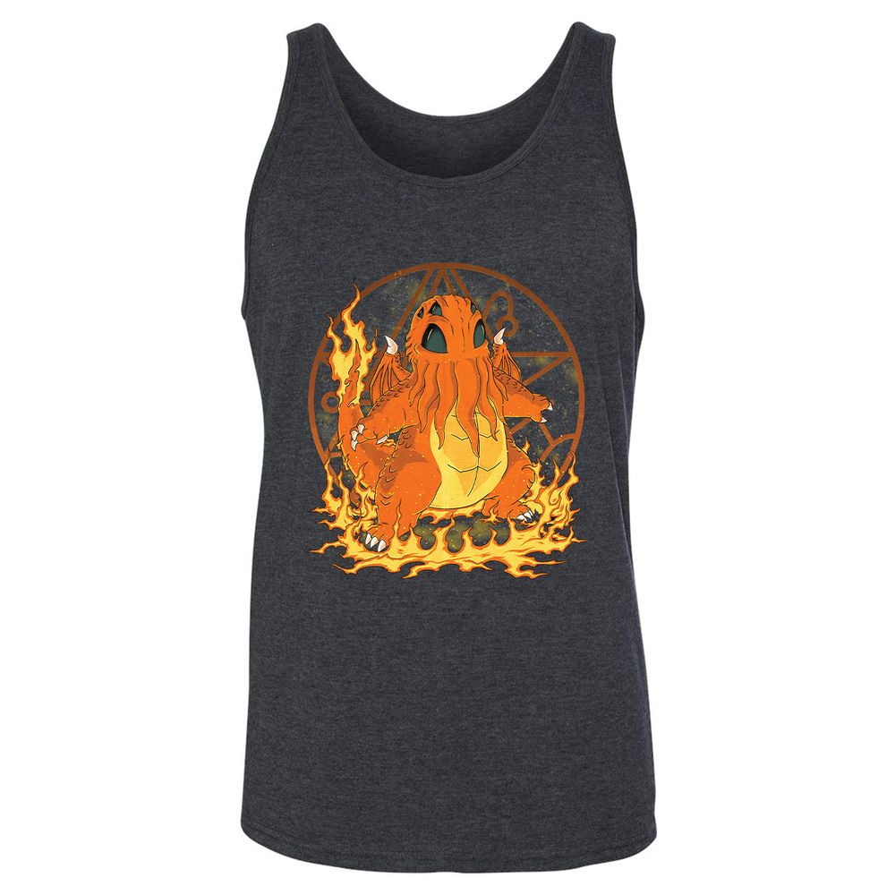 Unisex Jersey Tank - RXLJWJWH - Dark Grey Heather - 6