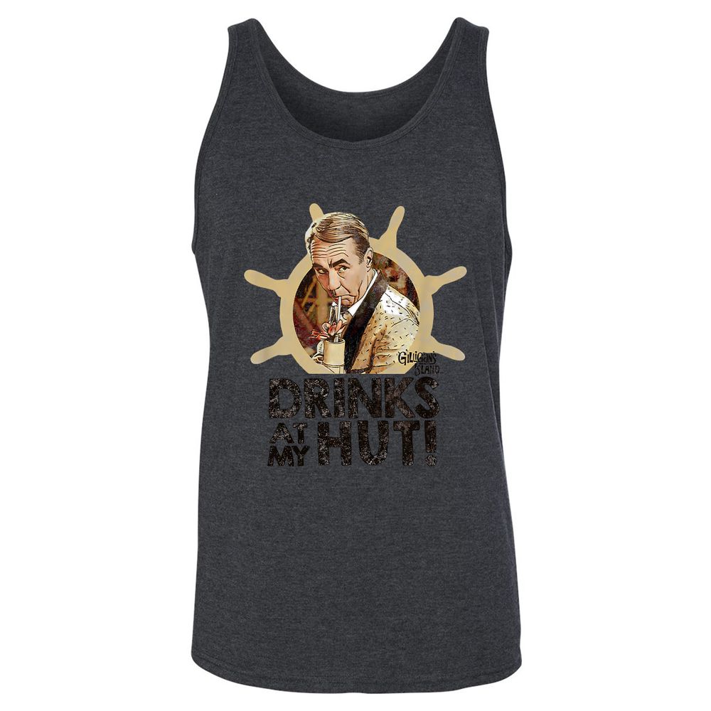 Unisex Jersey Tank - GMKZWXB8 - Dark Grey Heather - 6