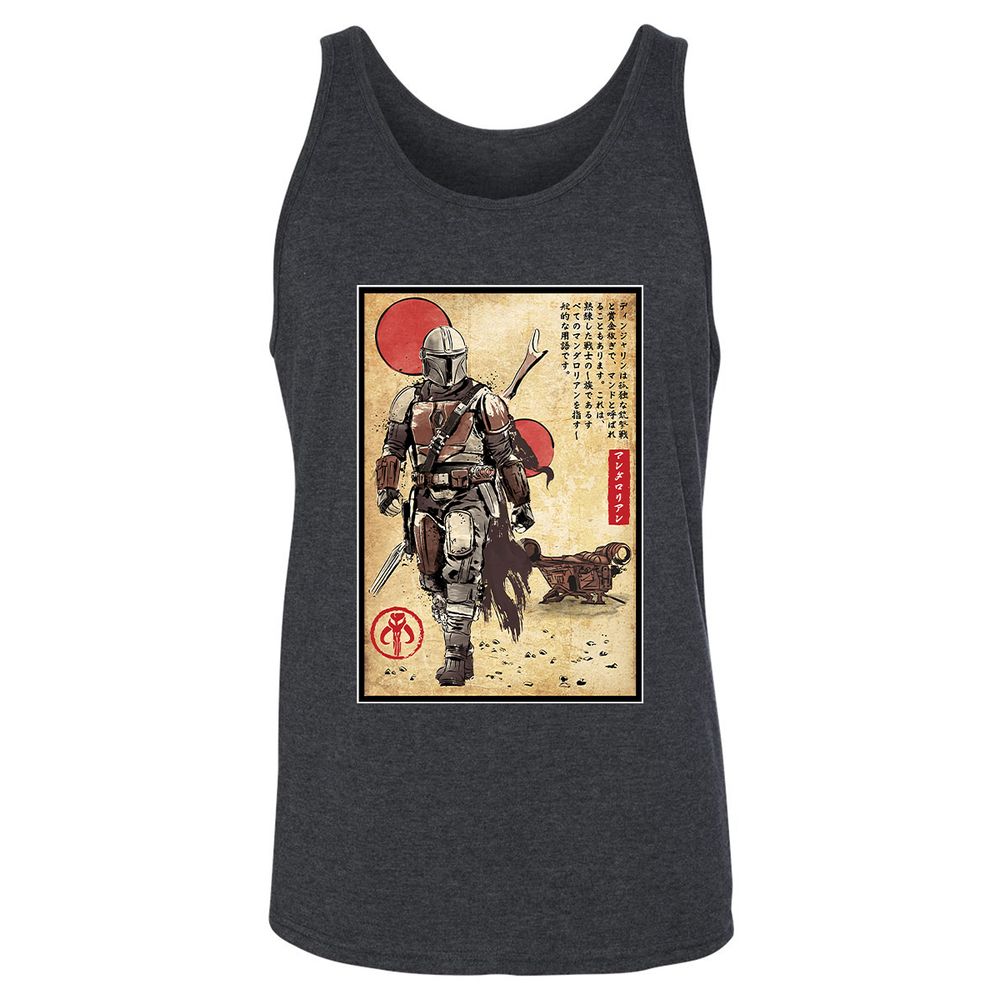 Unisex Jersey Tank - JSXZ7WJ7 - Dark Grey Heather - 6
