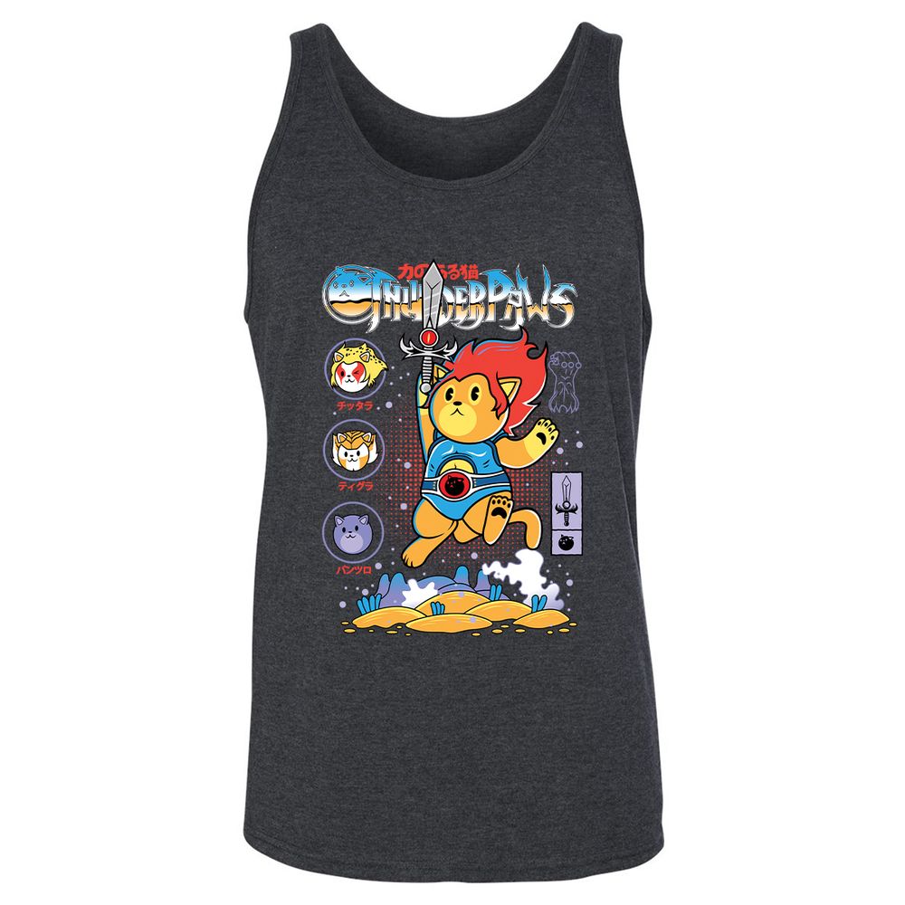 Unisex Jersey Tank - J41N7B9X - Dark Grey Heather - 6