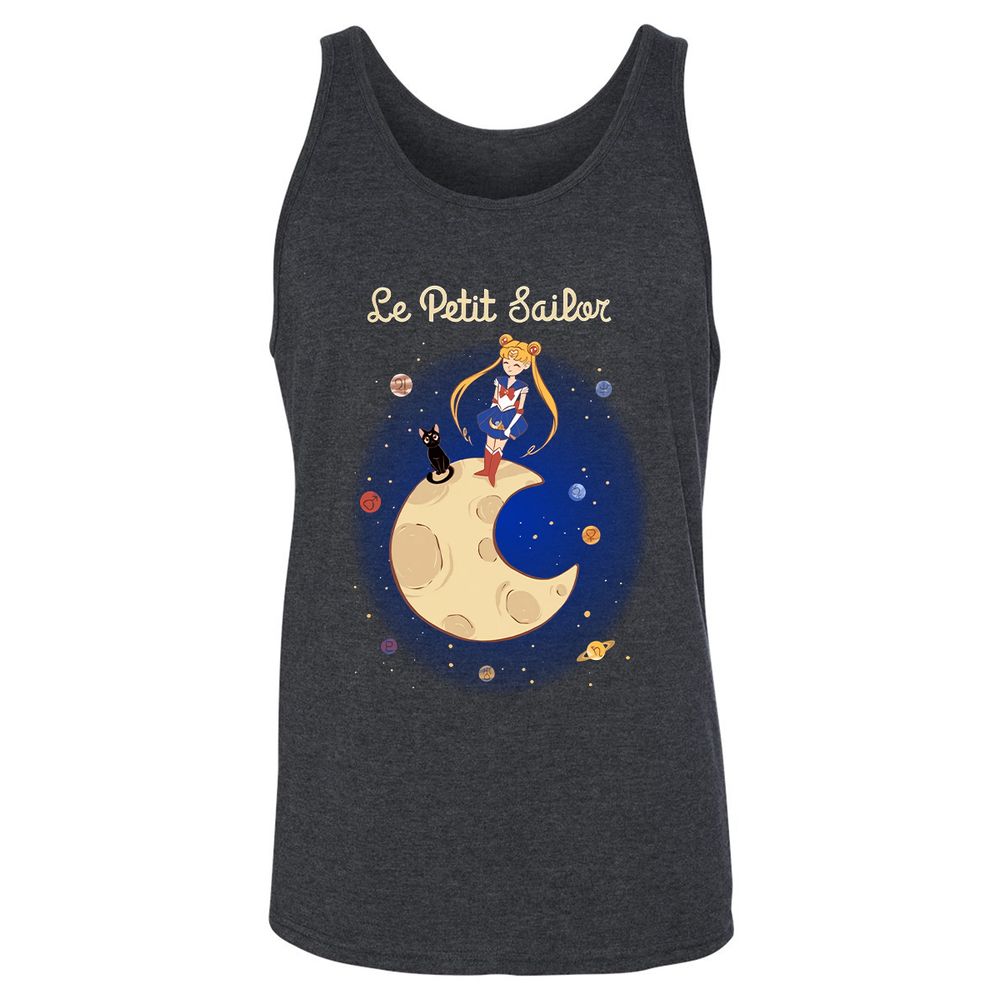 Unisex Jersey Tank - 9ARQ541V - Dark Grey Heather - 6
