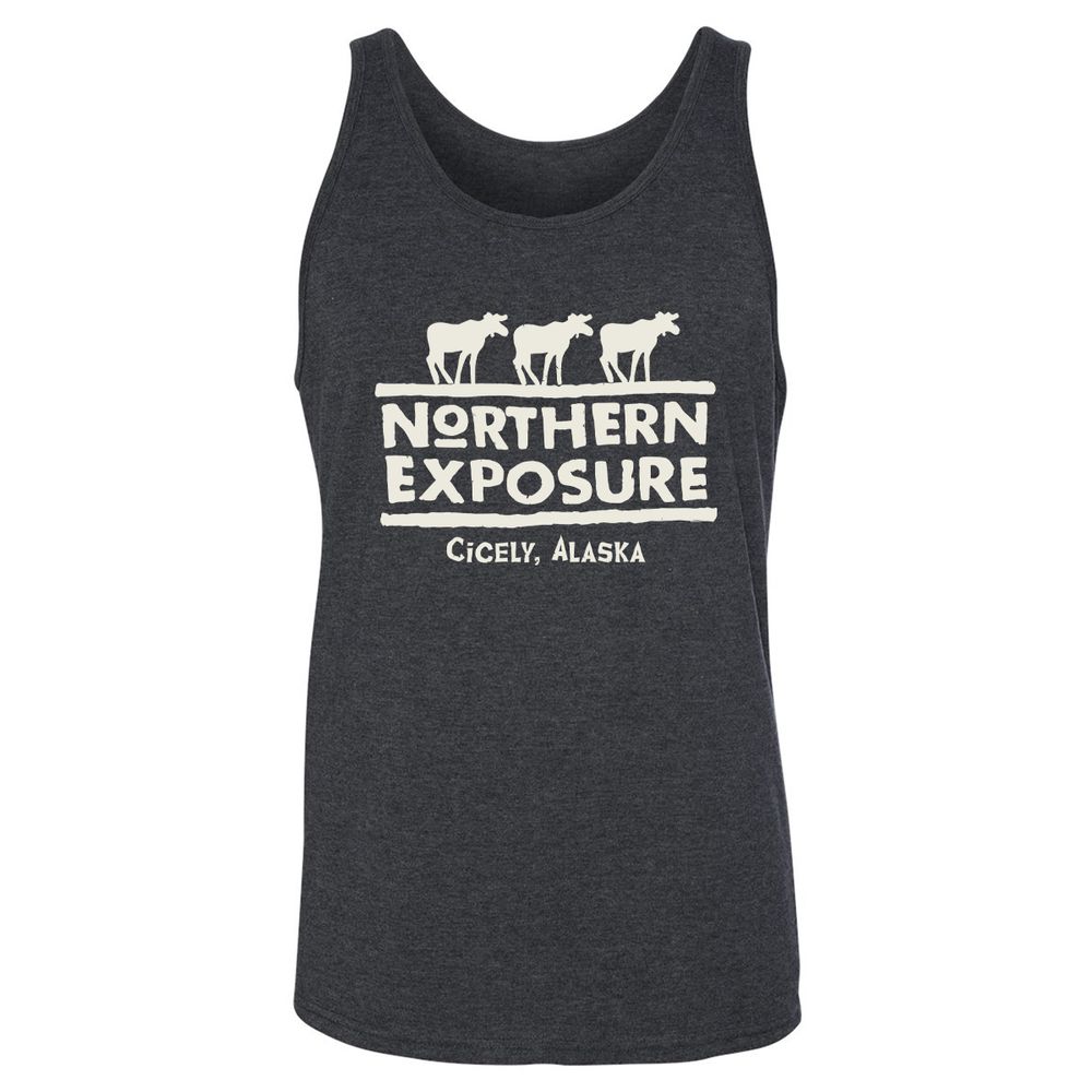 Unisex Jersey Tank - SHBZX7M5 - Dark Grey Heather - 6