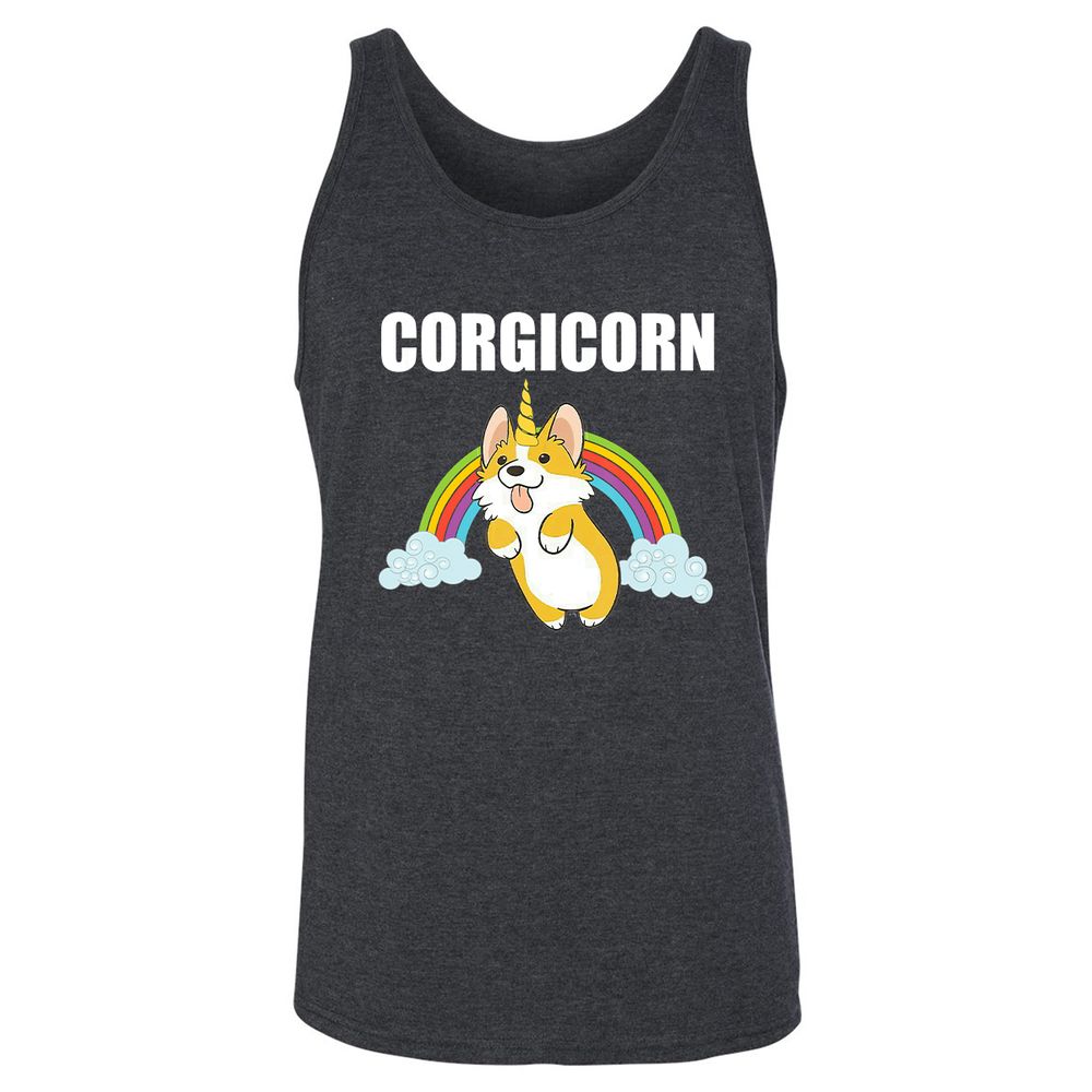 Unisex Jersey Tank - P9CZ827T - Dark Grey Heather - 6