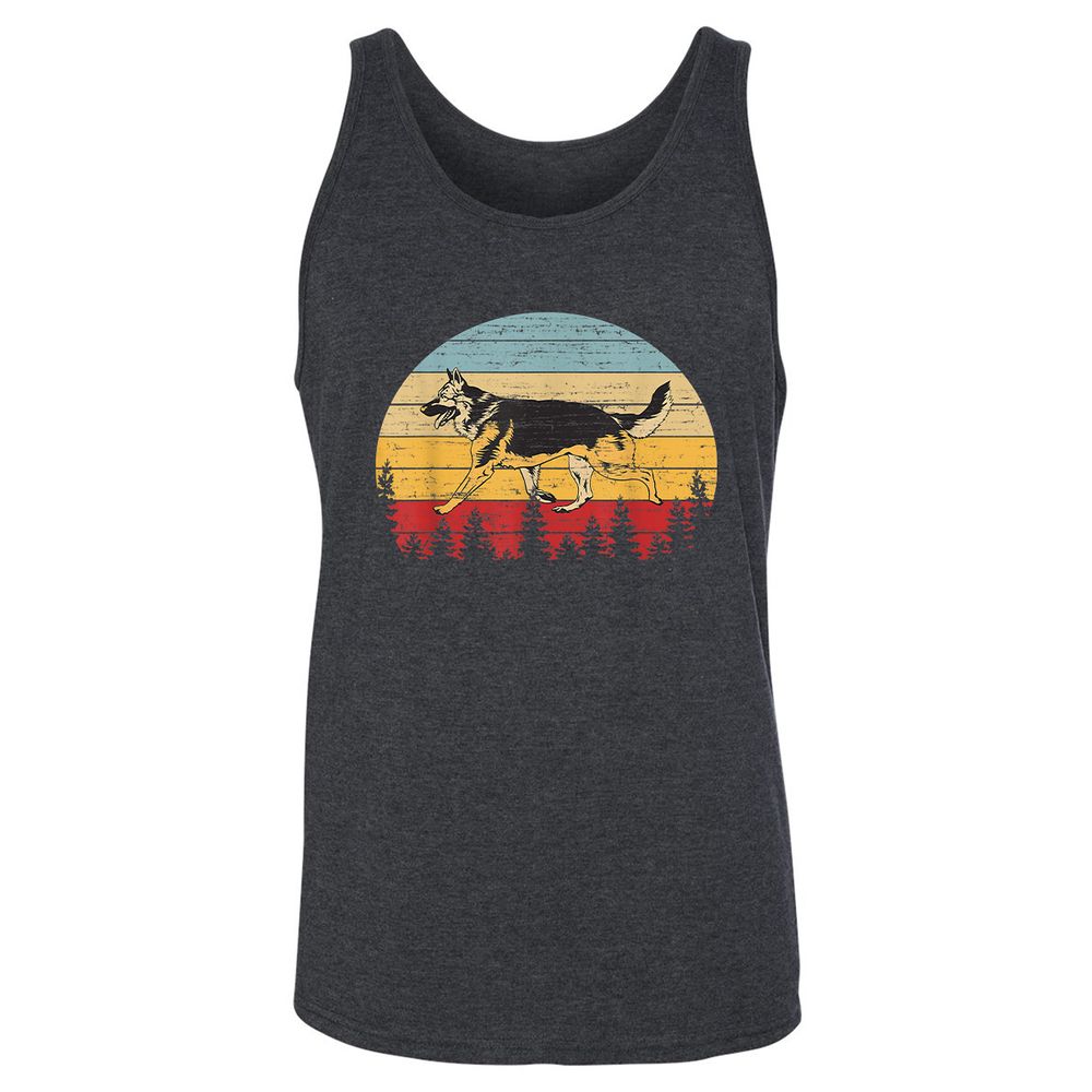 Unisex Jersey Tank - 7VJZY9SA - Dark Grey Heather - 6