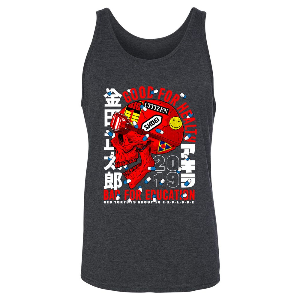 Unisex Jersey Tank - XR779FSL - Dark Grey Heather - 6
