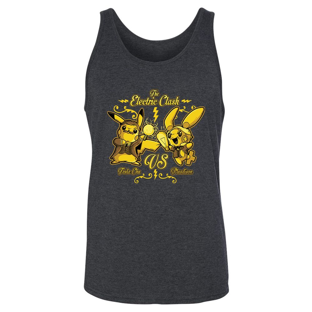 Unisex Jersey Tank - S3LZH8WH - Dark Grey Heather - 6