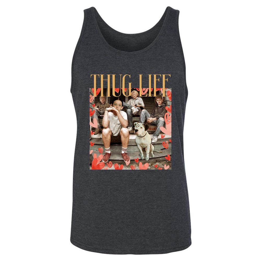 Unisex Jersey Tank - C3RBHKD7 - Dark Grey Heather - 6