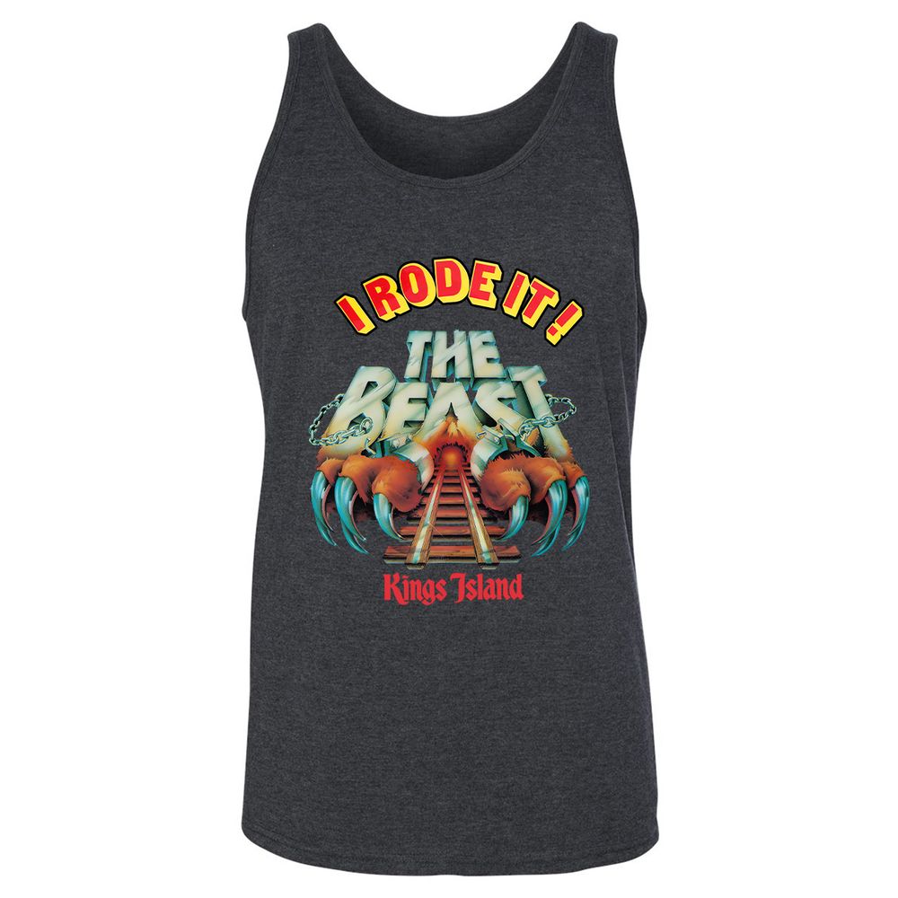 Unisex Jersey Tank - QTQL1UR2 - Dark Grey Heather - 6