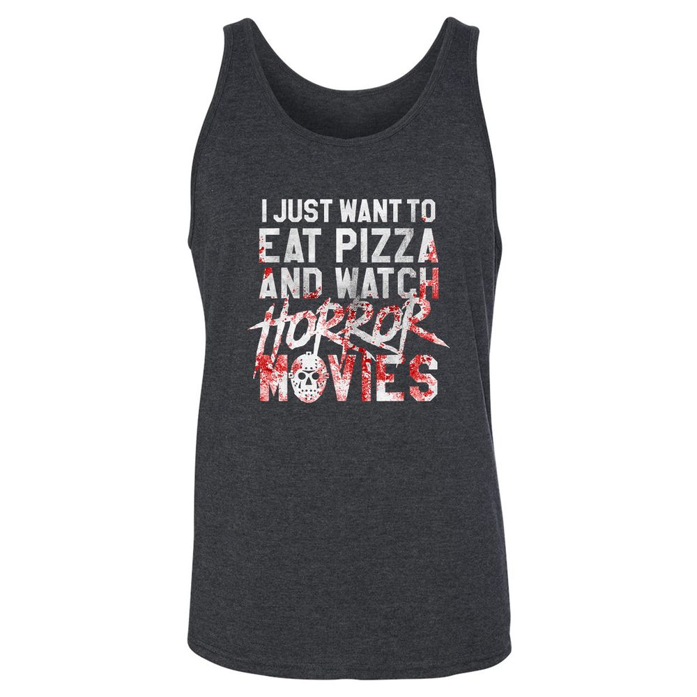 Unisex Jersey Tank - 5VY2C8F1 - Dark Grey Heather - 6