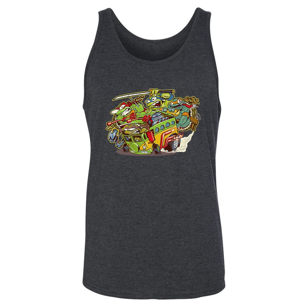 Unisex Jersey Tank - GCPYEA2D - Dark Grey Heather - 6