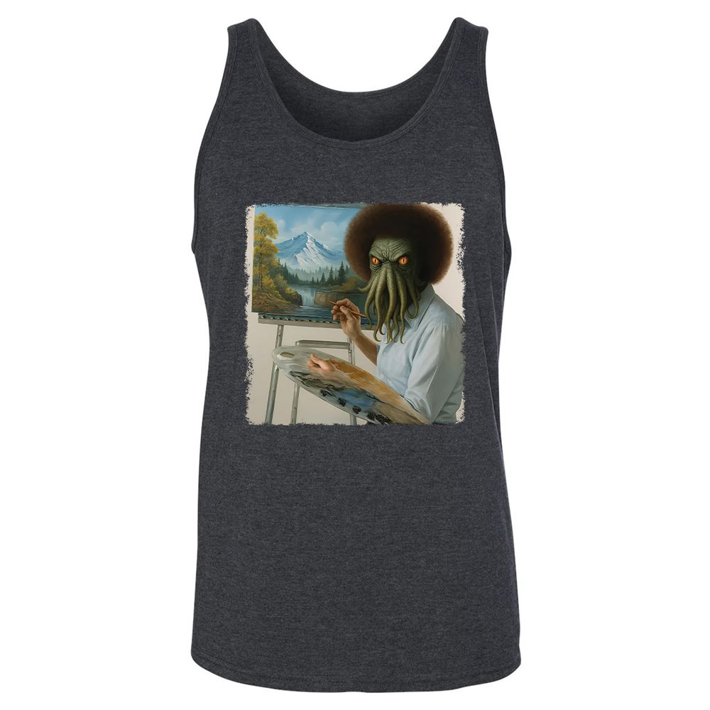 Unisex Jersey Tank - BER4WHYU - Dark Grey Heather - 6