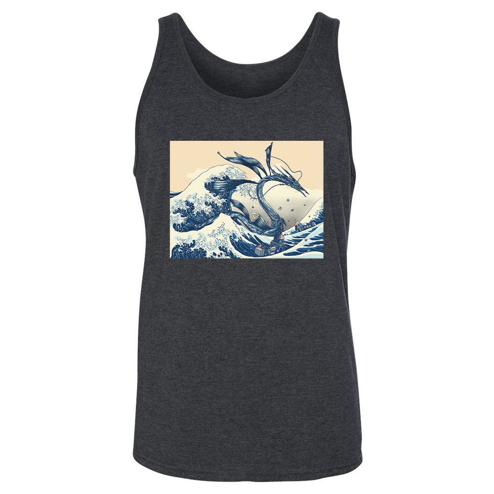 Unisex Jersey Tank - 1MF6MK8R - Dark Grey Heather - 6