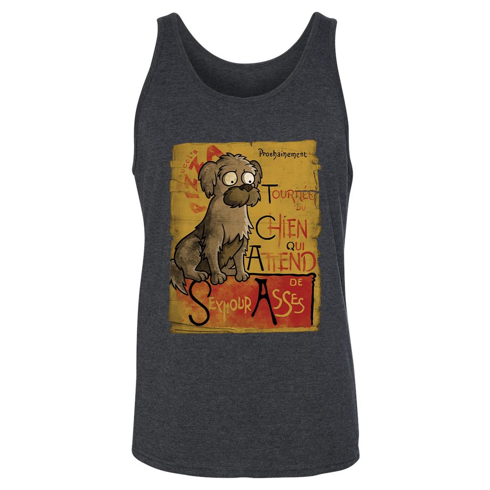 Unisex Jersey Tank - 7T7LLRB1 - Dark Grey Heather - 6