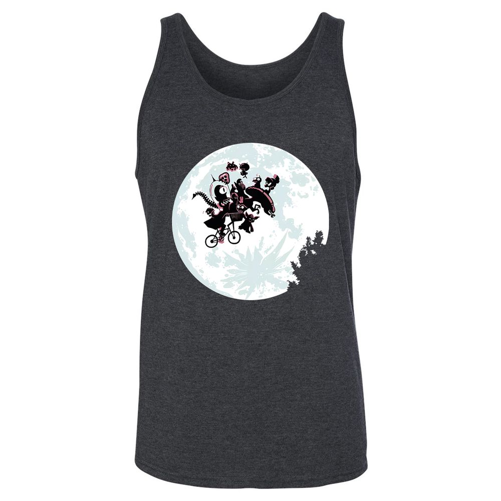 Unisex Jersey Tank - 14JTFN9Y - Dark Grey Heather - 6
