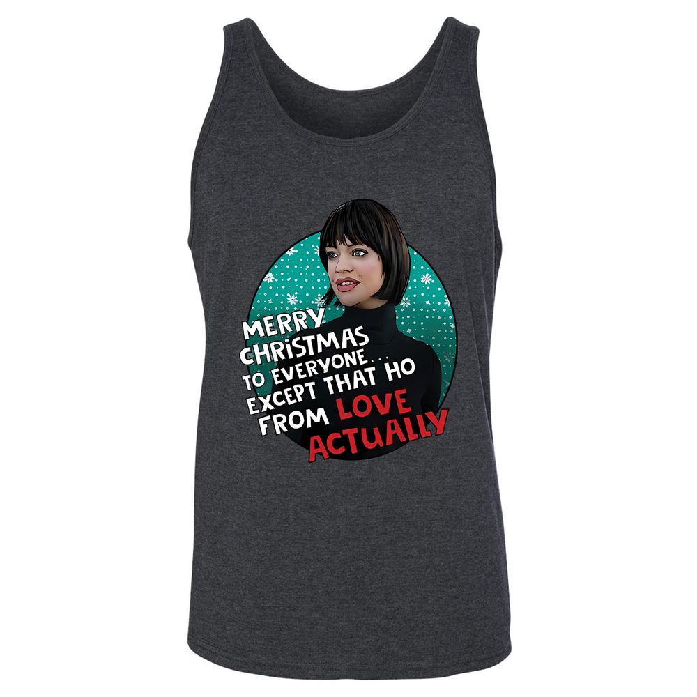 Unisex Jersey Tank - SZDEZFZT - Dark Grey Heather - 6
