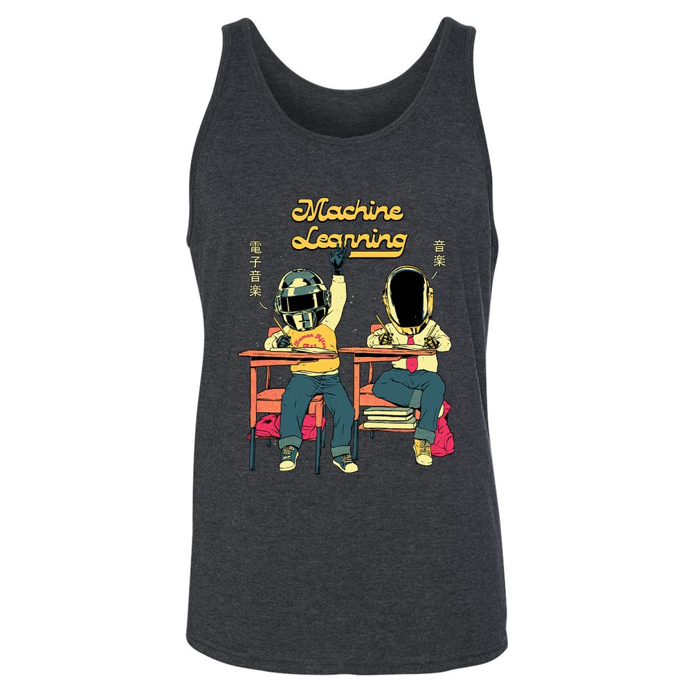 Unisex Jersey Tank - RSCWZK9X - Dark Grey Heather - 6